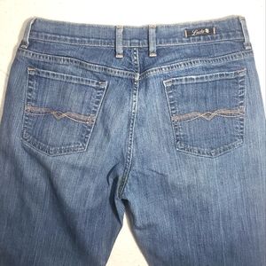 Lucky Brand Medium Wash Blue  Logan Classic Rider Jeans Women's Size 14/32